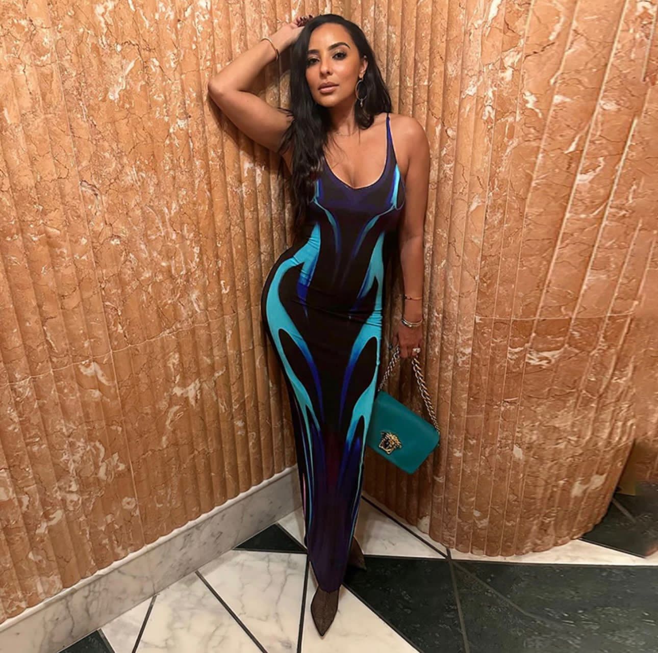 Blue Flame Dress
